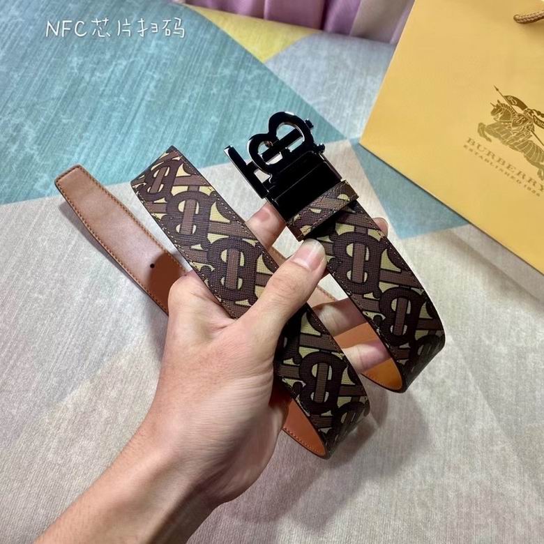 Burberry Belt 34mmX95-125CM 7d31